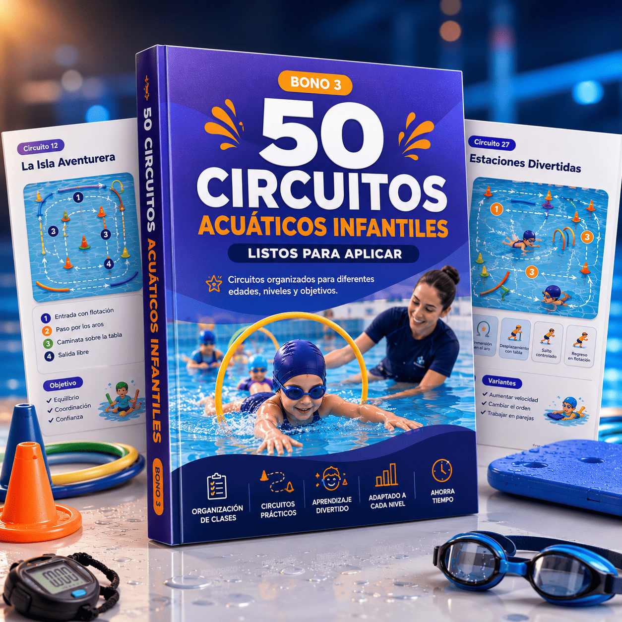 Bono 3 - 50 Circuitos Acuáticos Infantiles Listos para Aplicar