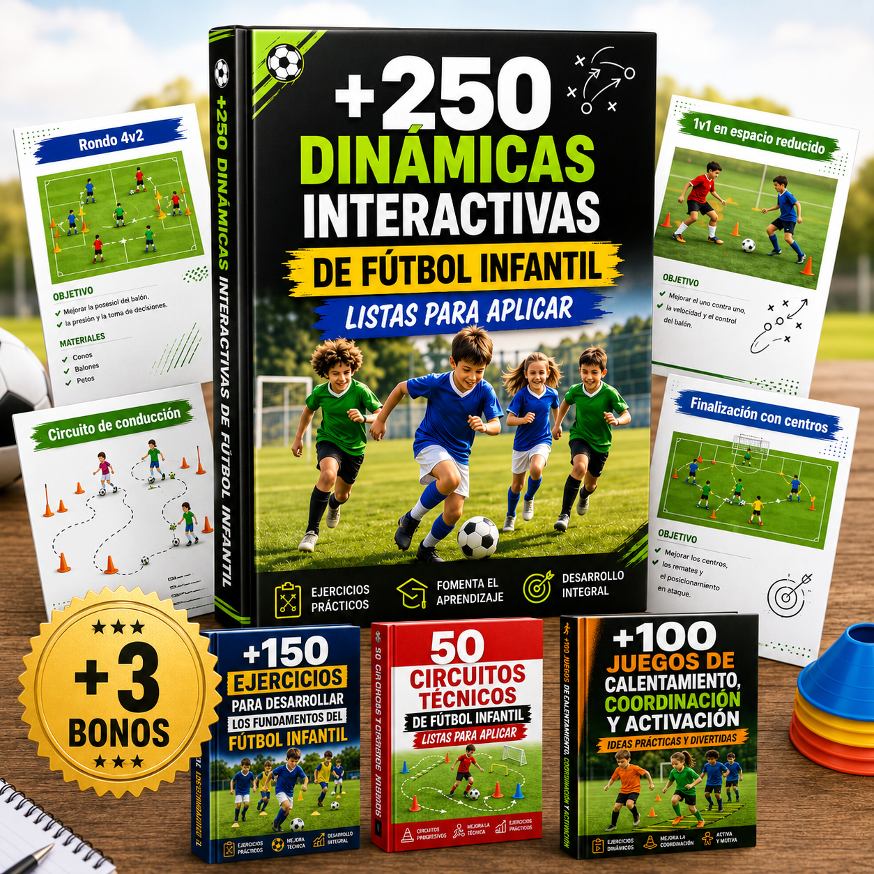 Material de Entrenamiento de Fútbol